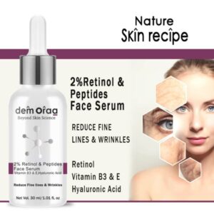 Nature Skin Recipe 2% Retinol & Peptide Face Serum, 30 ml
