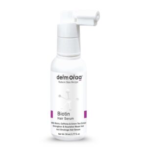 Nature Skin Recipe Biotin Hair Serum | With Biotin, Caffeine & Green Tea Extract | Strengthen & Nourishes Weak Hair | 50 ml