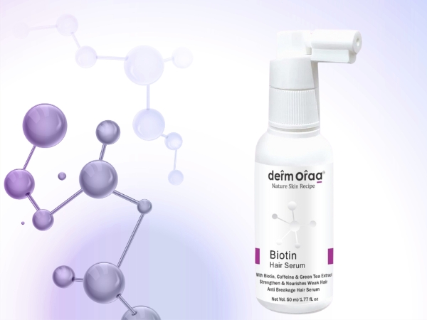 Nature Skin Recipe Biotin Hair Serum – Strengthen and Nourish Hair from Root to Tip