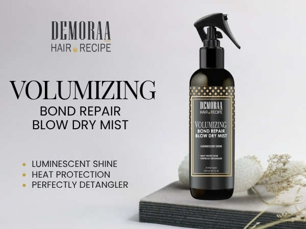 Nature Skin Recipe Bond Repair Blow Dry Mist: Volumize, Protect, and Strengthen Every Style