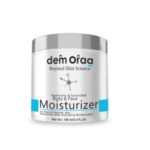 Nature Skin Recipe Face & Body Moisturizer | With Hyaluronic Acid, Ceramides & Shea Butter | For Moisturize & Hydrate Skin | 100 ml