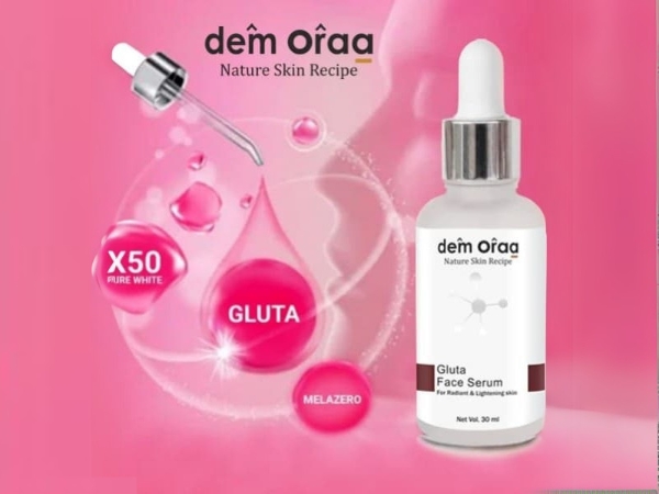 Nature Skin Recipe Gluta Face Serum – Brighten, Detoxify & Lighten Skin Tone Naturally