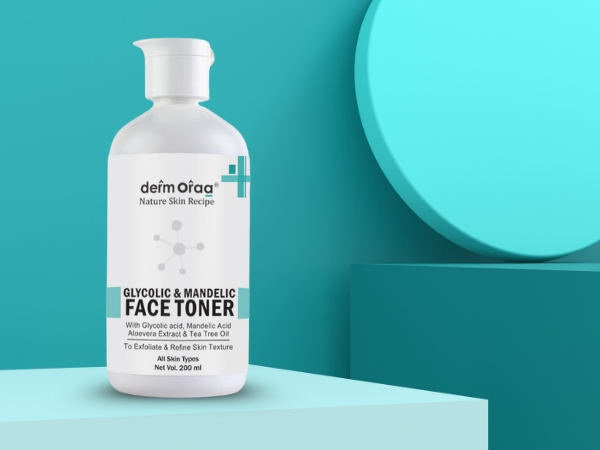Nature Skin Recipe Glycolic & Mandelic Face Toner – Exfoliate, Clarify, and Glow Daily