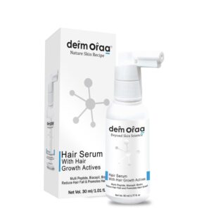 Nature Skin Recipe Hair Serum With Hair Growth Actives | With Multi Peptide, Biacapil & Biotin | Reduce Hair Fall & Promotes Hair Growth | 50 ml
