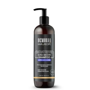 Nature Skin Recipe Instant Revive Ultra Smooth Shampoo | With Quinoa, Botanical Oil Blend and Shea Butter | Strengthen Hair Roots | 500 ml