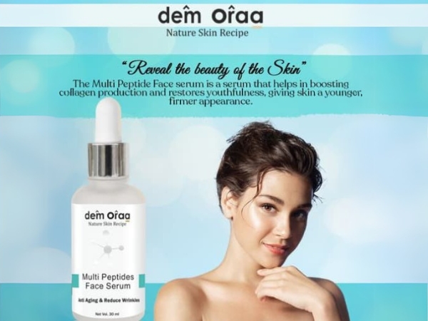 Nature Skin Recipe Multi Peptide Face Serum – Restore Youthful Firmness and Radiance