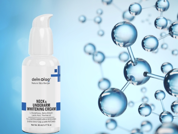 Nature Skin Recipe Neck & Underarm Whitening Cream – Lighten, Brighten & Even Out Sensitive Skin Naturally