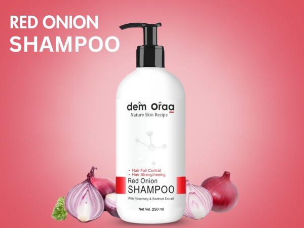 Nature Skin Recipe Red Onion Shampoo – Strengthen Hair & Reduce Hair Fall Naturally