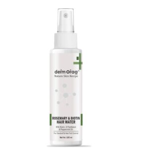 Nature Skin Recipe Rosemary & Biotin Hair Water | With Biotin, D-Panthenol & Peppermint Oil | For Dandruff & Hair Fall Control | 100 ml