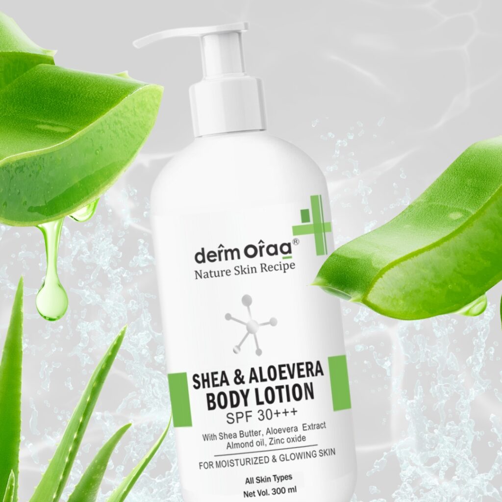 Nature Skin Recipe Shea & Aloevera Body Lotion With SPF 30+++