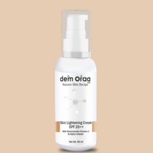Nature Skin Recipe Skin Lightening Cream With SPF 20++ | With Niacinamide, Vitamin-C & Alpha Arbutin | For Brighten & Lighten Skin Tone | 50 ml