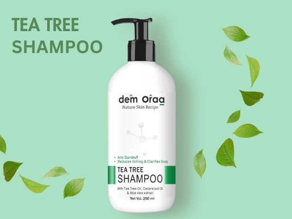 Nature Skin Recipe Tea Tree Shampoo – Anti-Dandruff & Scalp Clarifying Cleanser for All Hair Types