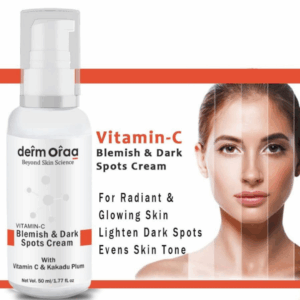 Nature Skin Recipe Vitamin-C Blemish & Dark Spots Cream | With Vitamin-C & Kakadu Plum | Reduce Blemishes & Dark Spots | 50 ml