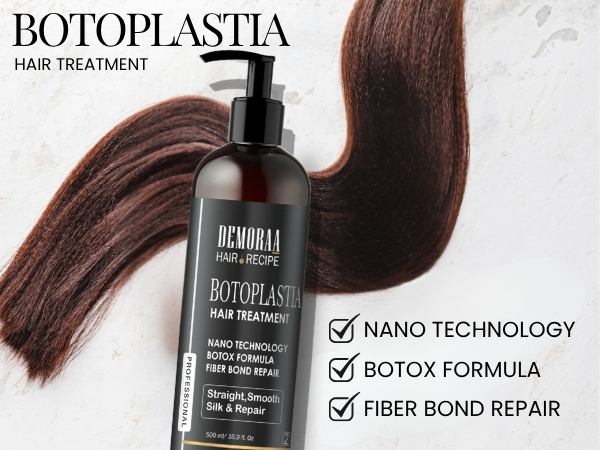 Smooth, Shine & Strengthen Discover Nature Skin Recipe Botoplastia Hair Treatment